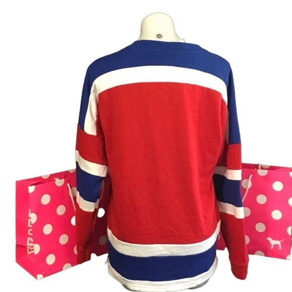 Collegiate collection Pink Victoria Secret sweater Kansas - Picture 6 of 6